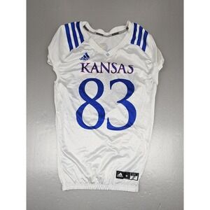 Adidas Kansas KU Jayhawks‎ Practice  Jersey #83 Mens Medium. Player Issued 2021